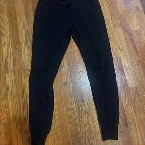 Cotton Citizen Black Joggers